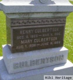 Mary Mcgregor Culbertson