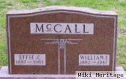 William E Mccall