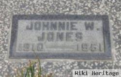 John Wesley "johnnie" Jones