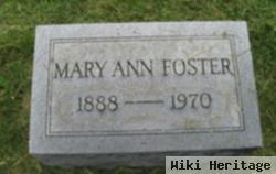 Mary Ann Mcilvoy Foster