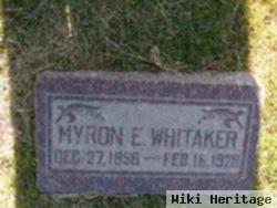 Myron Eugene Whitaker