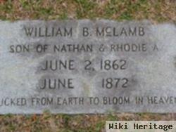 William B Mclamb