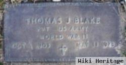 Thomas J Blake