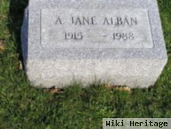 A. Jane Alban