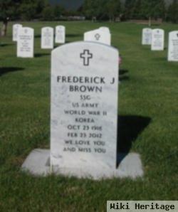 Frederick J Brown