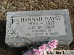 Hannah Lewis Hayse