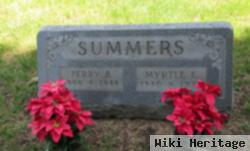 Myrtle E. Lanter Summers