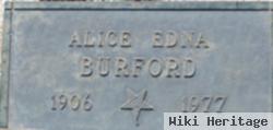 Alice Edna Burford