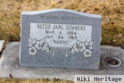 Nettie Jane Capps Summers