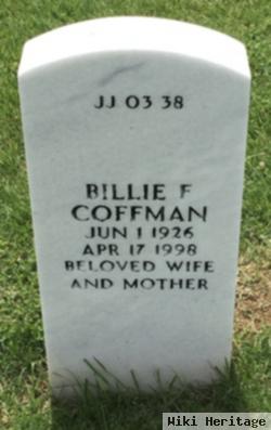 Billie F Coffman