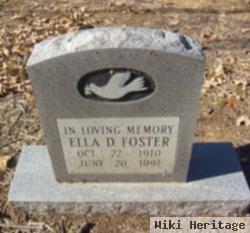 Ella D Foster