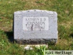 Kathryn E.d. Johnston