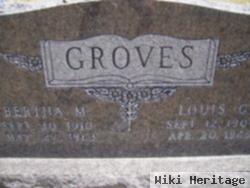 Bertha M. Groves