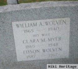 William A Wolven