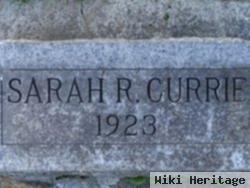 Sarah R Currie