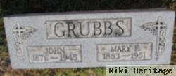 Mary E Grubbs