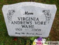 Virginia L. Andrews Vore Wahl