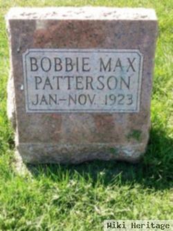 Bobbie Max Patterson