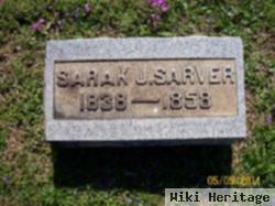 Sarah Jane Sarver