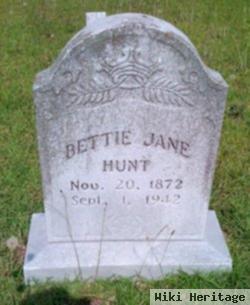 Bettie Jane Pridgen Hunt