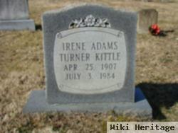 Irene Adams Turner Kittle