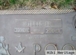 Willis Mitchell Poorman, Jr