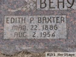 Edith Pearl Baxter Behymer