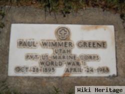 Paul Wimmer Greene