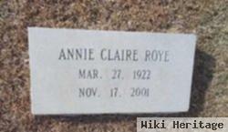 Annie Claire Roye