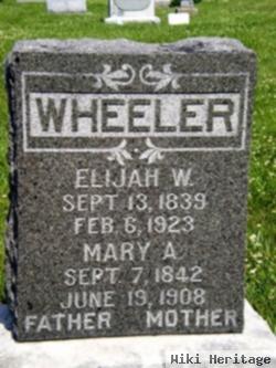 Elijah W Wheeler