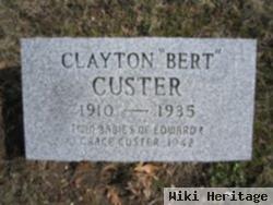 Clayton "bert" Custer