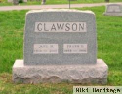 Jane Hoffman Clevidence Clawson