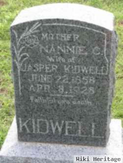 Nancy Carlton "nannie" Gass Kidwell