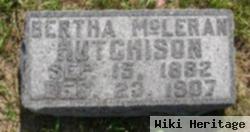 Bertha Mcleran Hutchison