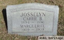 Carrie B Josselyn