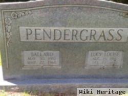 Lucy Louise Pendergrass