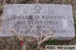 Sgt Edward O Runyon