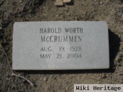 Harold Worth Mccrummen