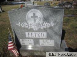 Joseph F Fetko