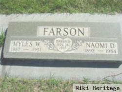 Myles Franklin Wesley Farson