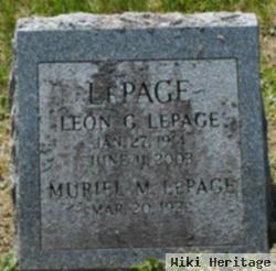 Leon G Lepage