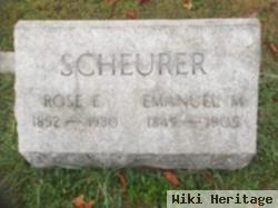 Emanuel M. Scheurer