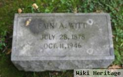 Fain A. Witt