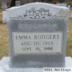 Emma Florence Rodgers