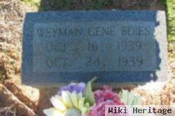 Weyman Gene Boies