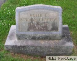 Mollie E. Bowman Claytor