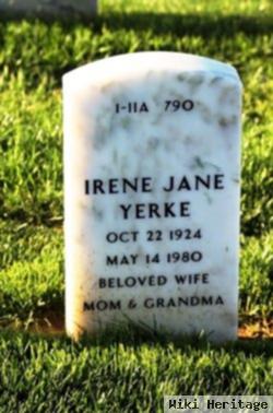Irene Jane Yerke