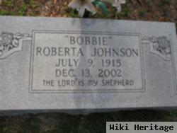 Roberta "bobbie" Johnson