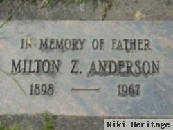 Milton Zachariah Anderson