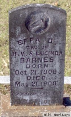 Effa D. Barnes